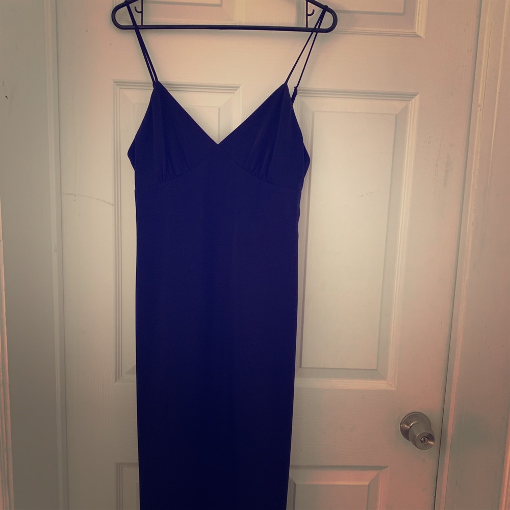 Blue dress